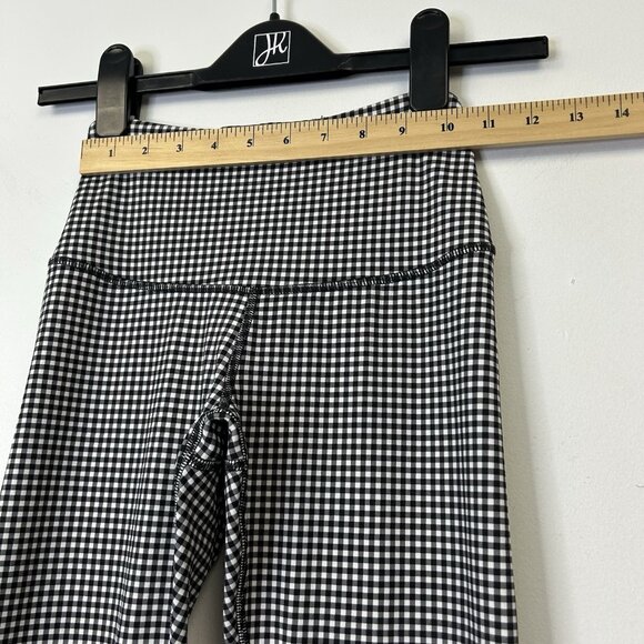 Rhone Revive 7/8 Leggings Women’s Size XS Black Gingham - Picture 8 of 12